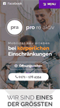 Mobile Screenshot of pro-re-aktiv.de